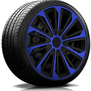 Rabatt Radkappen König Nr.06 Premium / Multi-Color Line in verschiedenen Farben und Größen 14 Zoll 15 Zoll 16 Zoll - Set