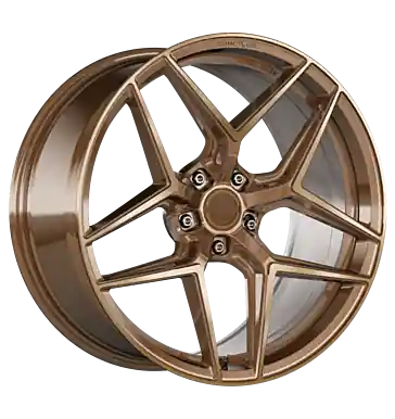 Highlight Concaver CVR2 brushed bronze 10.5x21 ET22 5x112 CB74.1
