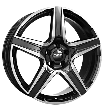 Sichere Zahlung CMS C34 diamond black gloss 7x17 ET51 5x112 CB66.5