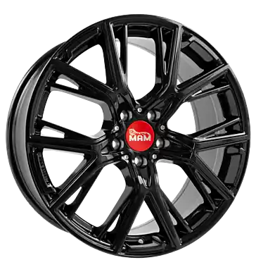 MAM B4 black painted 8.5x19 ET40 5x114,3 CB72.6 Markenware
