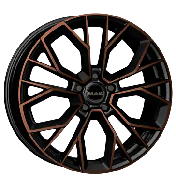 MAK Stilo black & bronze 8.5x20 ET35 5x112 CB76 Markenware