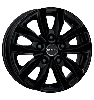 MAK Load 5 gloss black 6.5x15 ET55 5x118 CB71.1 Neuheit