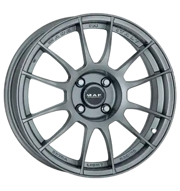 MAK XLR matt graphite 7x16 ET40 4x100 CB72 Geprüft