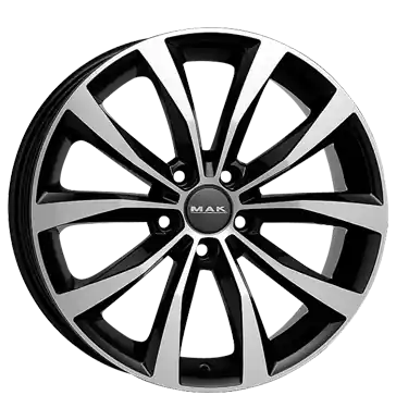 MAK Wolf black mirror 7x17 ET48 5x112 CB57.1 Mega-Angebot