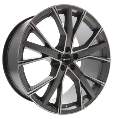 Billig GMP Gunner matt anthracite diamond 10x22 ET38 5x130 CB66.5