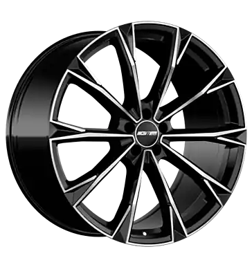 Geprüft GMP Totale black diamond 8.5x20 ET35 5x112 CB57.1