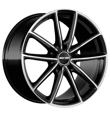 Top-Preis GMP Titan black diamond 9.5x22 ET60 5x130 CB71.6