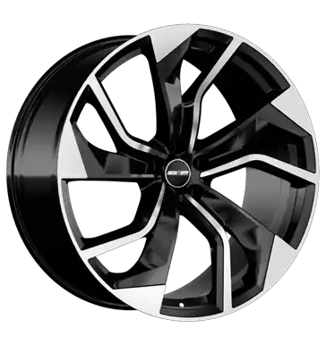 Letzte Chance GMP Rebel black diamond 9x22 ET40 5x112 CB66.5