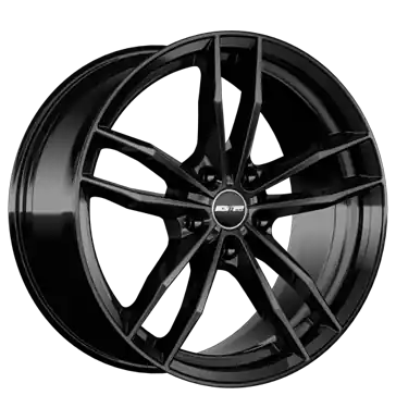 GMP Swan black glossy 8x19 ET42 5x108 CB63.4 Markenware