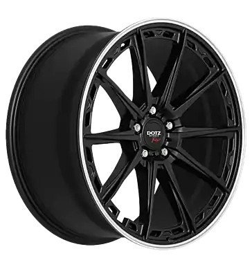 Markenware Dotz Sonoma black matt polish lip 8.5x20 ET45 5x114,3 CB71.6