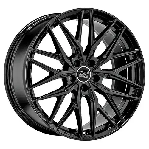MSW (OZ) MSW 50 gloss black 8.0Jx19 5x112 ET40 Highlight