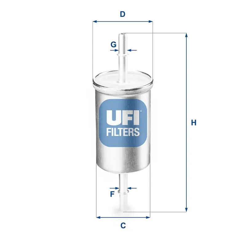 UFI Kraftstofffilter (31.769.00) KFZ-6893449 Mega-Angebot