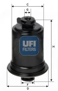 Schnäppchen UFI Kraftstofffilter (31.775.00) KFZ-6893450